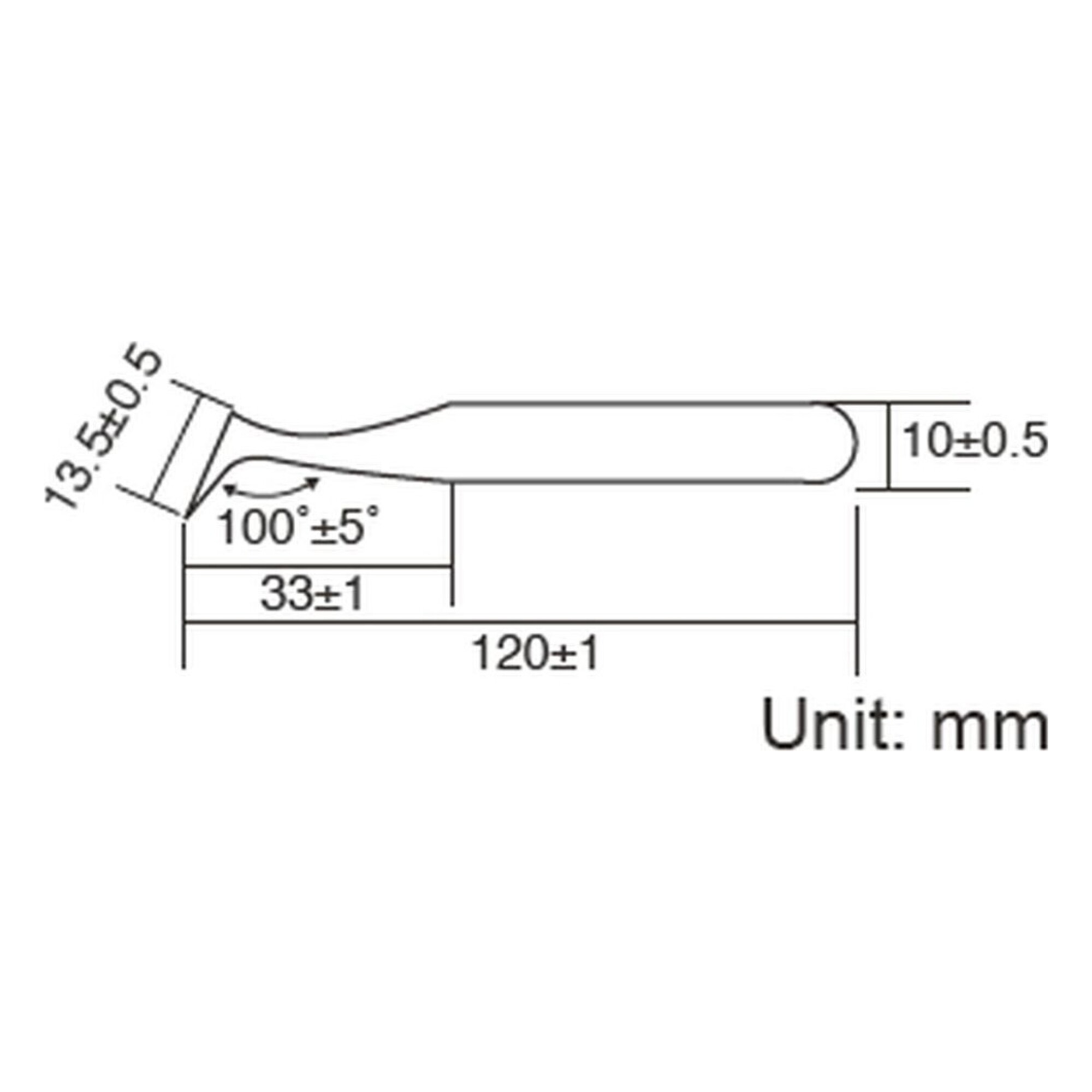 Пинцет режущий антимагнитный ProsKit 1PK-110T