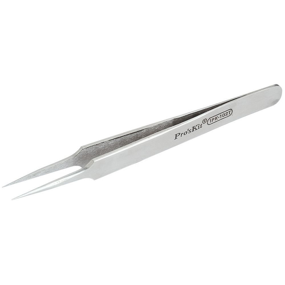 Пинцет узкий антимагнитный Proskit 1PK-102T (110 мм.)