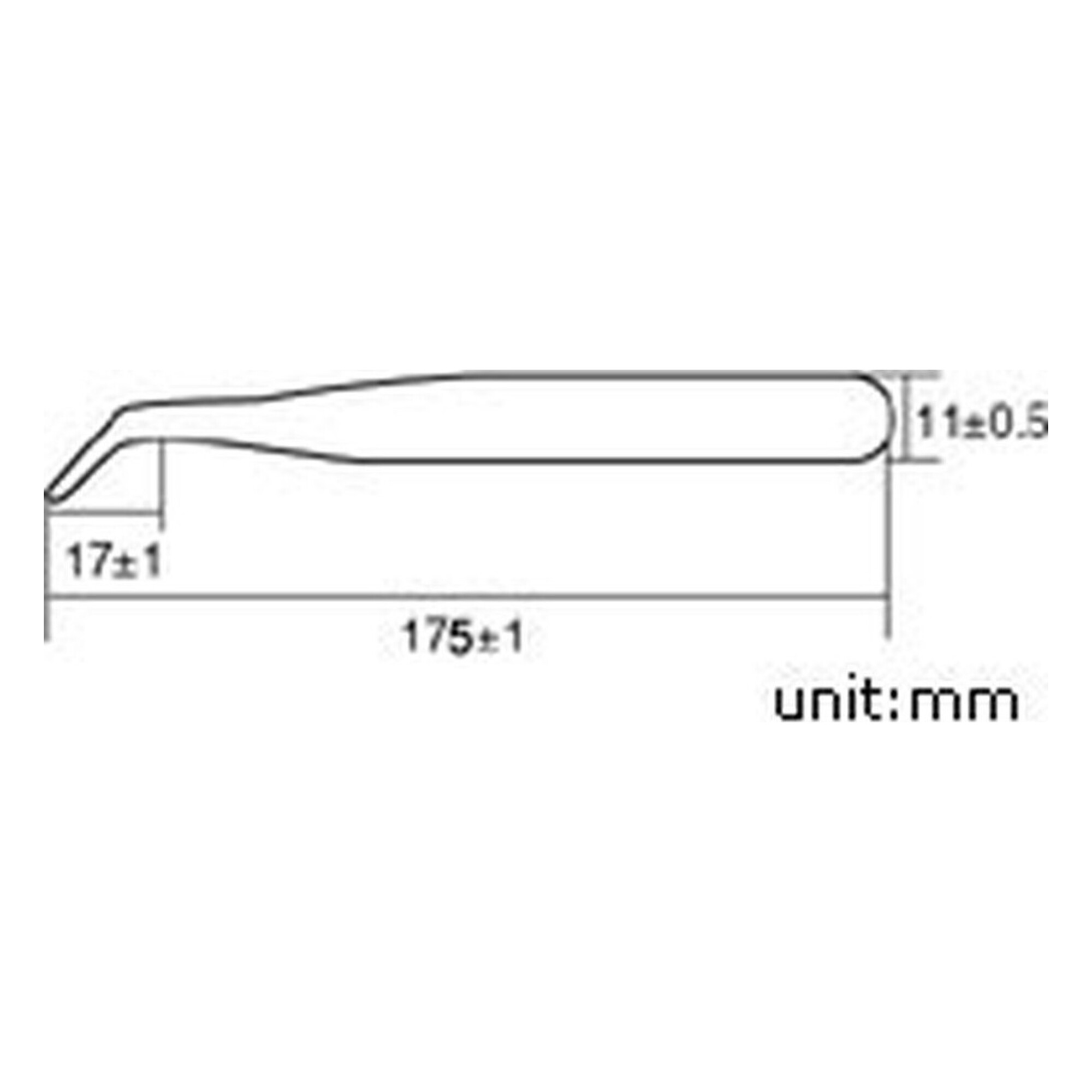 Пинцет универсальный магнитный ProsKit 1PK-106T