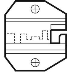 Сменная матрица для обжима коннекторов 4P4C/RJ22 ProsKit 1PK-3003D16