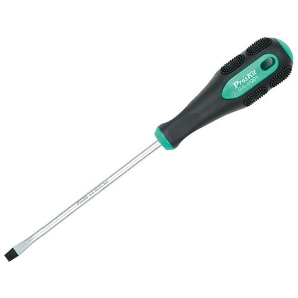 Отвертка шлицевая ProsKit 9SD-214A (6.0x200мм.)