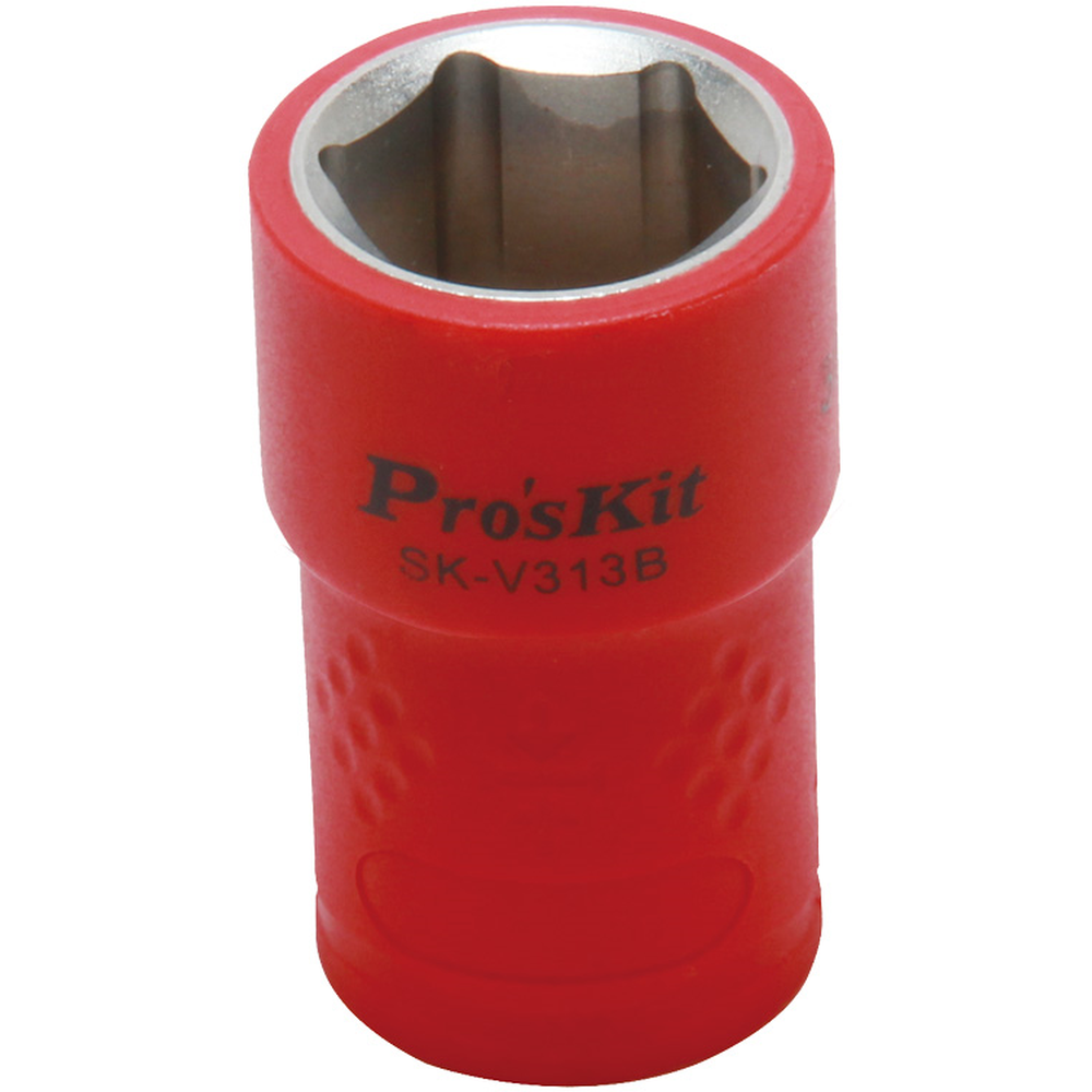 Изолированная 3/8 дюйма торцевая головка  Proskit SK-V313B 13 мм (1000 В - VDE)
