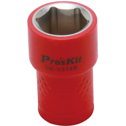 Изолированная 3/8 дюйма торцевая головка  Proskit SK-V314B 14 мм (1000 В - VDE)