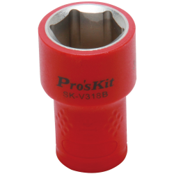 Изолированная 3/8 дюйма торцевая головка  Proskit SK-V318B 18 мм (1000 В - VDE)