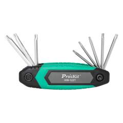 Набор ключей Torx складной Pro'sKit HW-122T