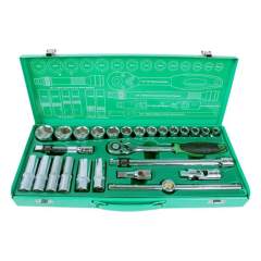Набор гаечных головок с рукоятками Pro'sKit HW-42601M