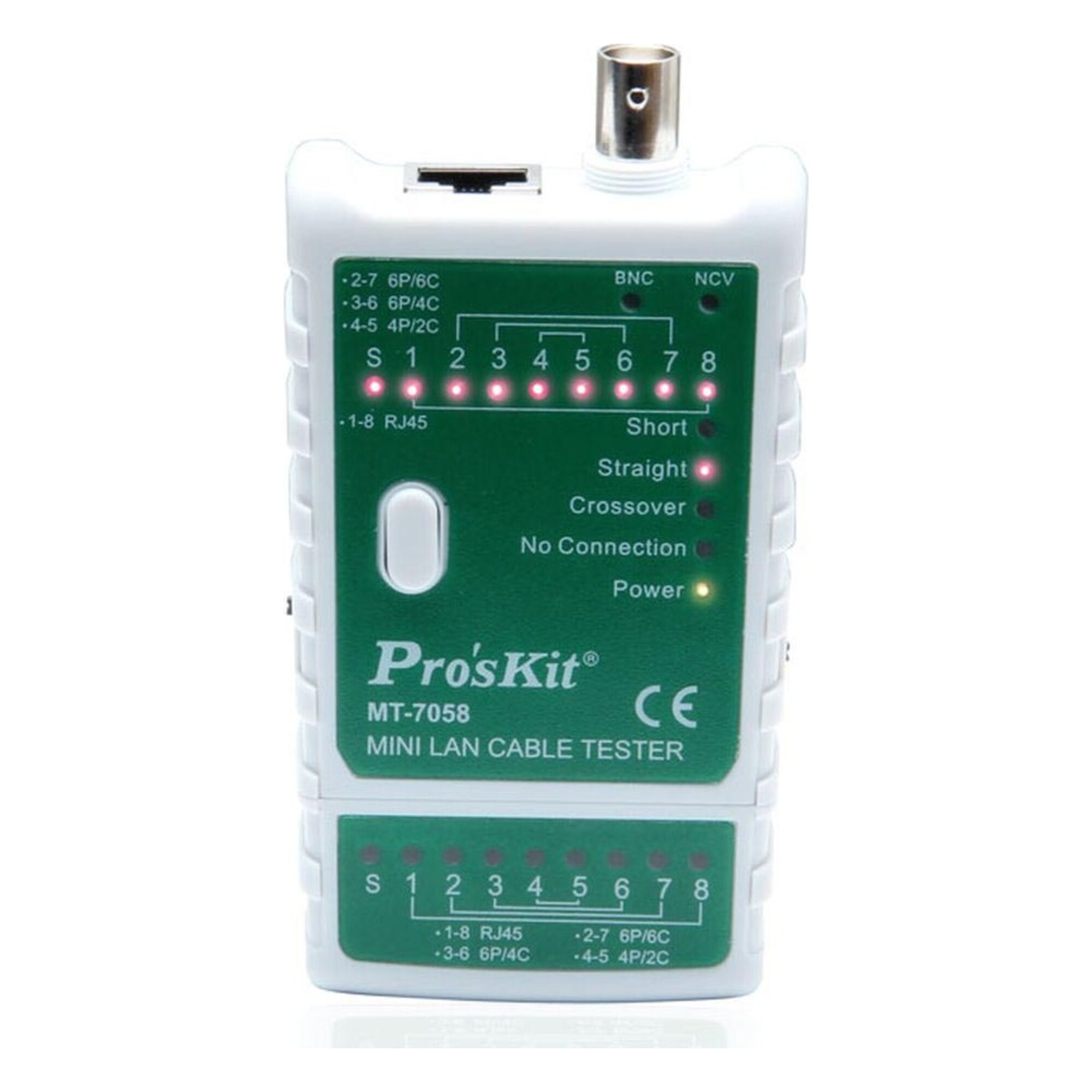 Тестер кабельный Pro'sKit MT-7058