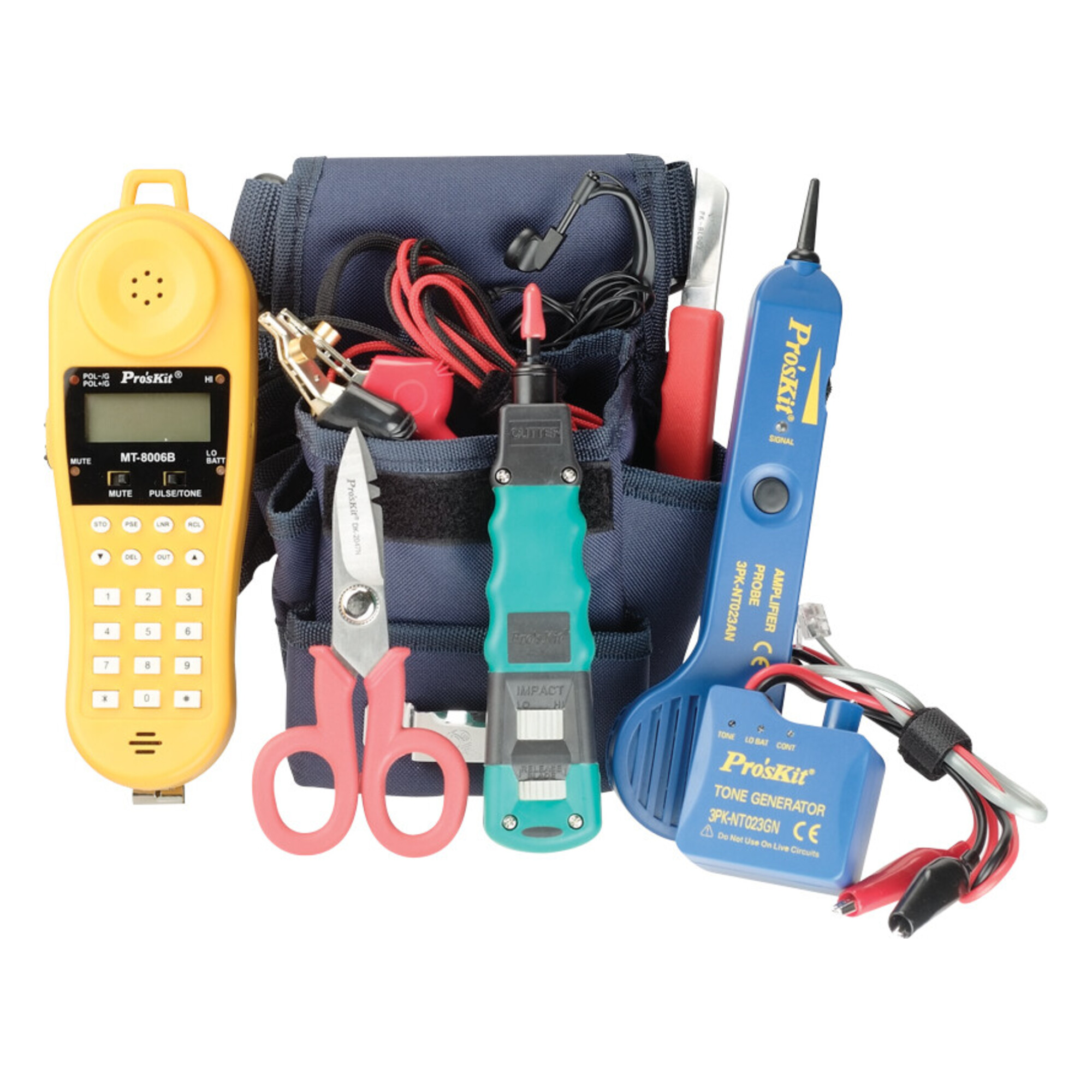 Набор инструментов для телефонных сетей Pro'sKit PK-2016