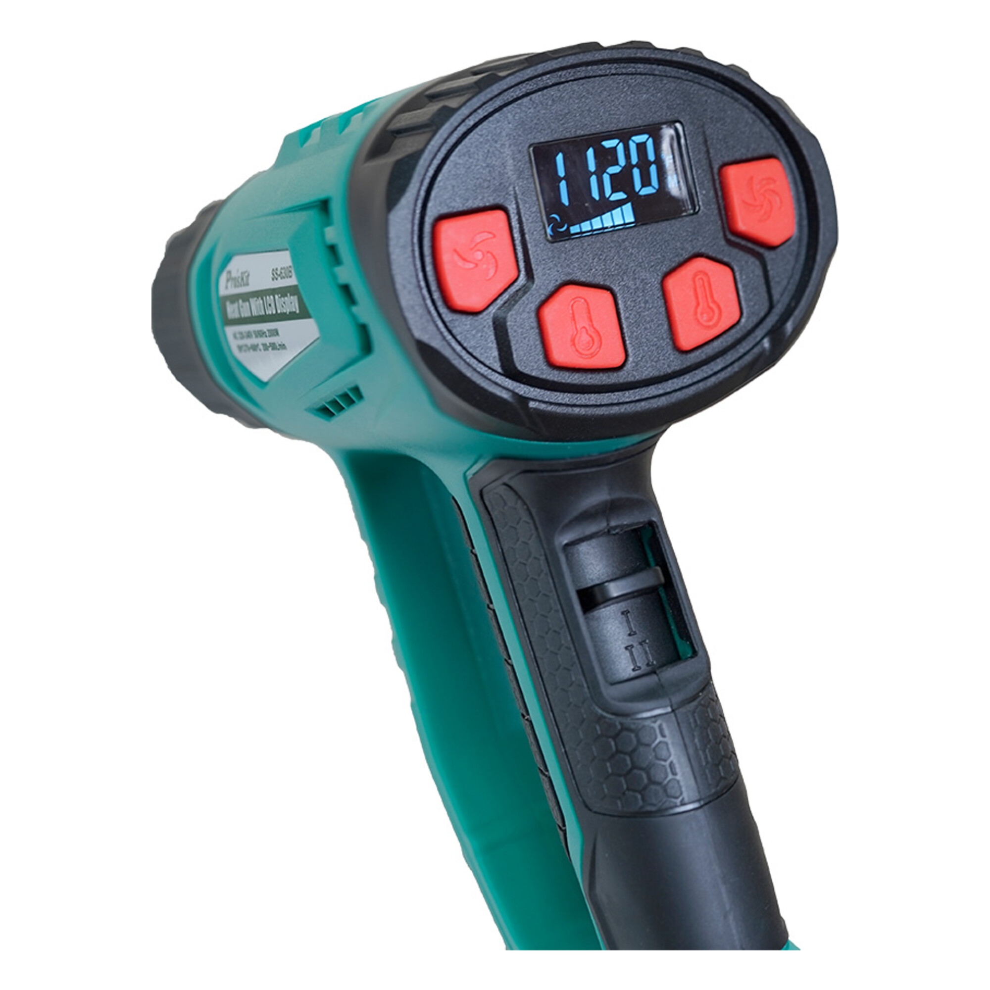 Фен технический с ЖК-дисплеем 2000 Вт ProsKit SS-630G