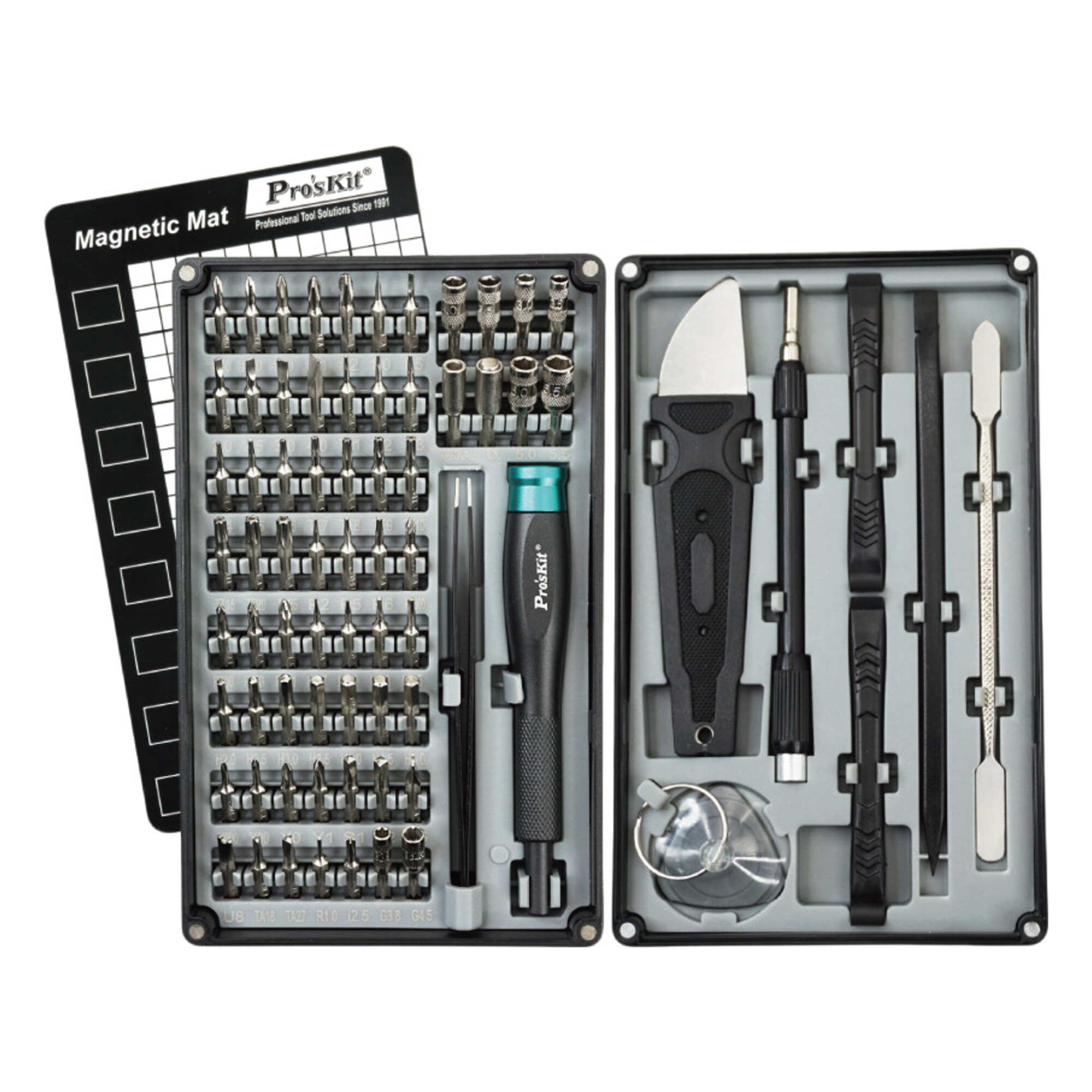 Отвертки, биты, головки Pro'sKit